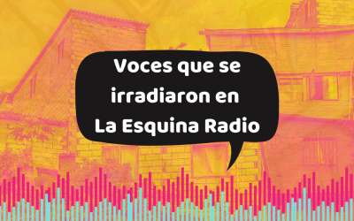 Voces que se irradiaron en La Esquina Radio.